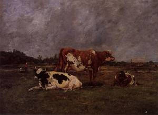 Cows in Pasture Date unknown